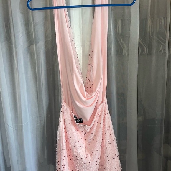 Windsor Blush Pink Sequin Mini Dress - Picture 3 of 3